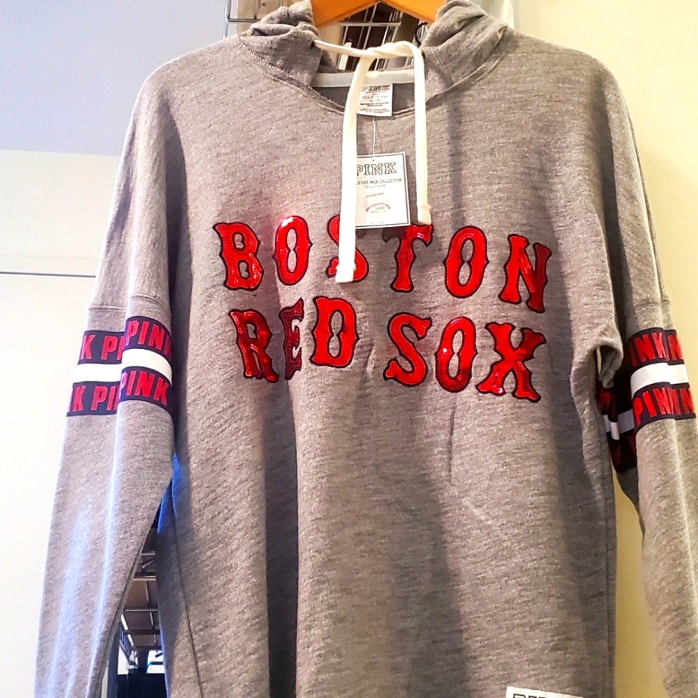 Boston Red Sox Sweatshirt hoodie Pink by Victoria's Secret